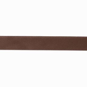 Satin Ribbon [15 mm] – dark brown, 