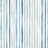 Watercolour Stripes Decor Half Panama – white/blue,  thumbnail number 1