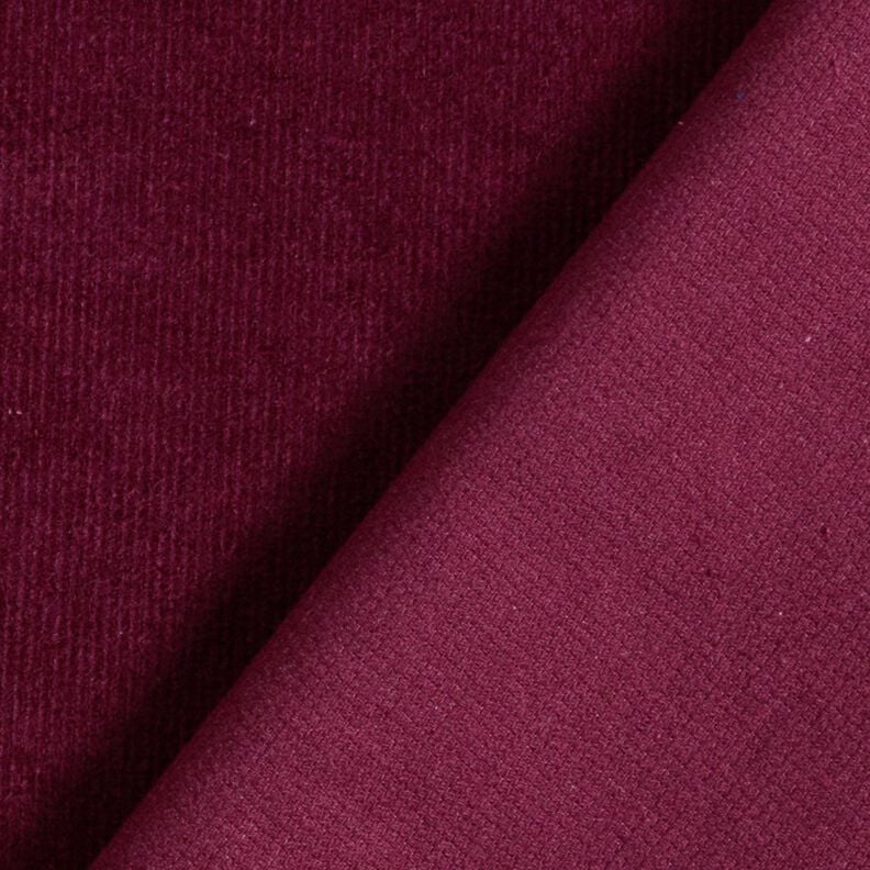 Stretchy fine corduroy – burgundy,  image number 3