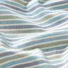 Decor Fabric Half Panama Multicoloured Stripes Recycled – light turquoise,  thumbnail number 2