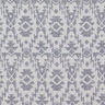 Double Gauze/Muslin Jacquard Aztec pattern | by Poppy midnight blue/misty grey,  thumbnail number 1