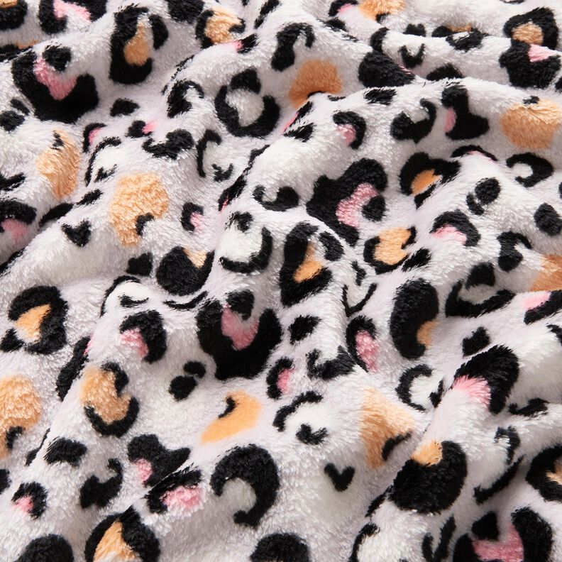 Cosy Fleece Leopard print – misty grey,  image number 2