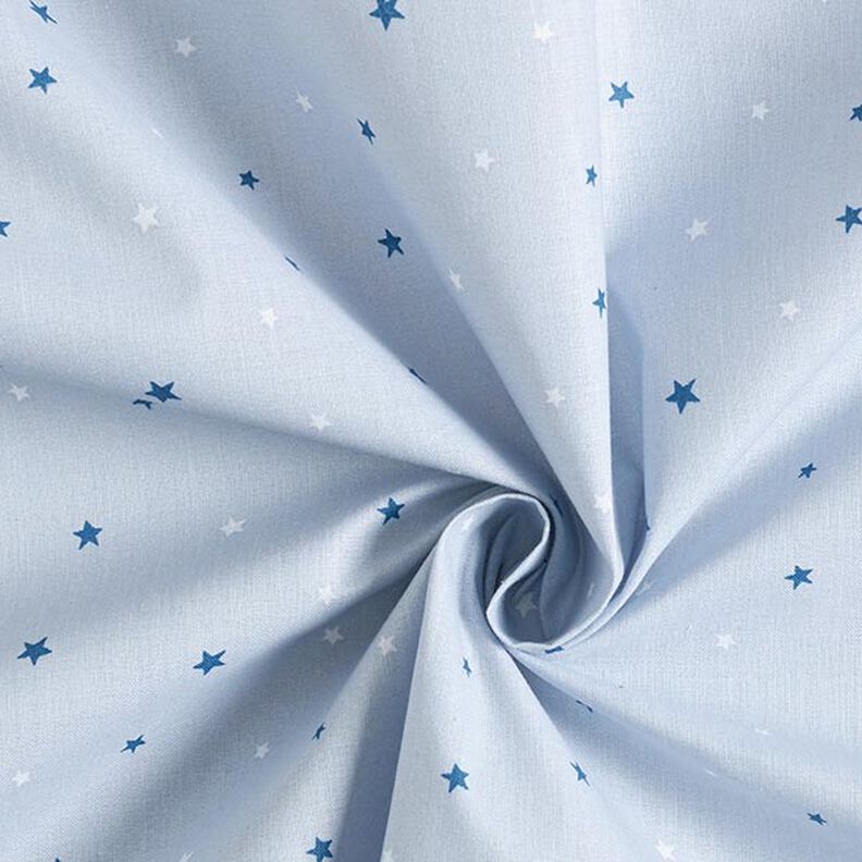 Cotton Cretonne Stars – blue,  image number 3