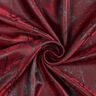 Lining Fabric Jacquard Marbled – burgundy,  thumbnail number 3