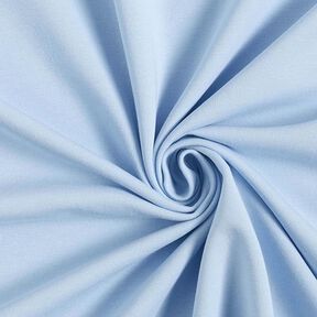 Light Cotton Sweatshirt Fabric Plain – light blue, 
