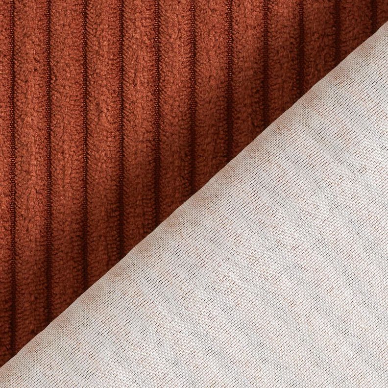 Upholstery Fabric soft corduroy – bronze,  image number 4