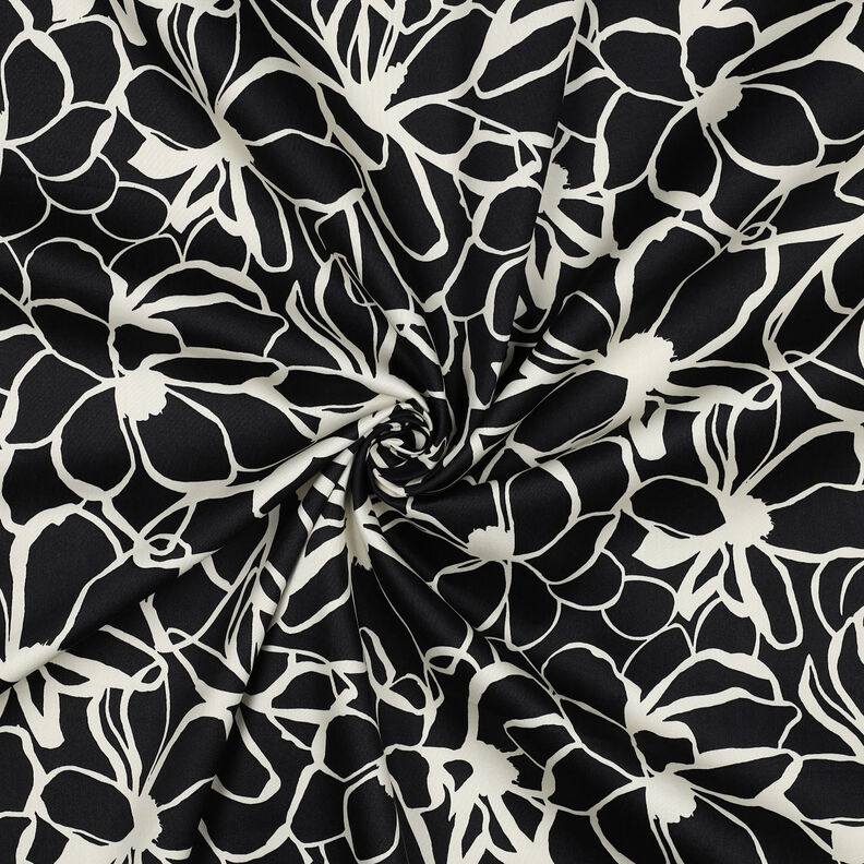 Sateen Magnolia | Nerida Hansen – black/offwhite,  image number 3