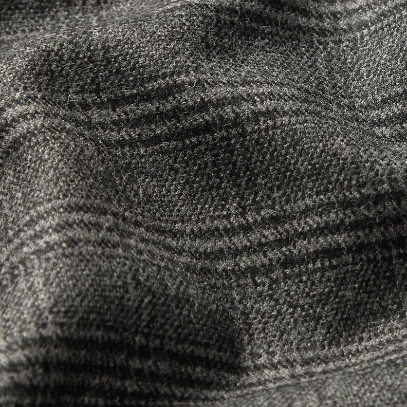 Cotton Blend fine Prince of Wales check – granite,  image number 2