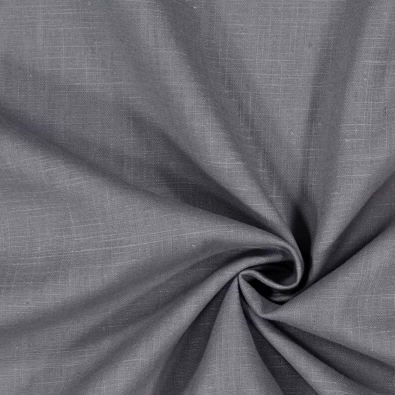 Linen fabric Ramie mix medium – grey,  image number 1