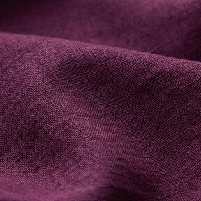 Lightweight linen blend pre-washed – merlot, 