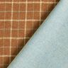 Coat Fabric Doubleface Windowpane check/plain – caramel/light beige,  thumbnail number 1