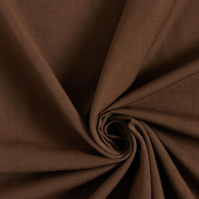 Bi-Stretch Gabardine – dark brown,  image number 1