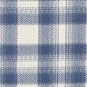 Coat Fabric Cotton Blend checked – blue grey/ivory,  thumbnail number 1