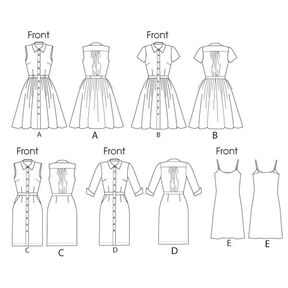 Dresses, McCALL´S M6696, 