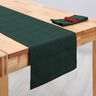 Linen fabric Ramie mix medium – dark green,  thumbnail number 6