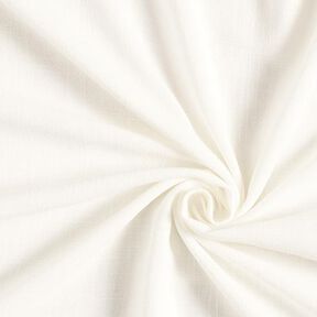 Soft viscose linen – white, 