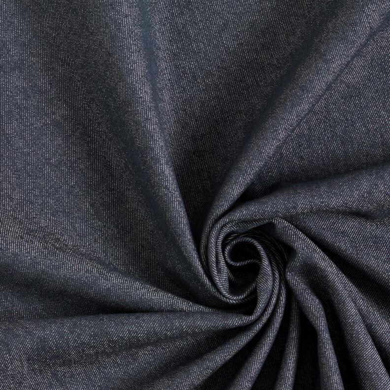 Stretch denim cotton blend medium – blue-black,  image number 1