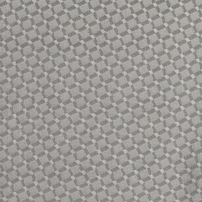 Lining Fabric Jacquard Diamonds – grey, 