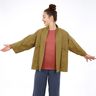 FRAU SINA - kimono jacket with slanted pockets, Studio Schnittreif | XS - XXL,  thumbnail number 4