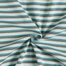 Ribbing Striped tubular fabric – ice blue/turquoise,  thumbnail number 3