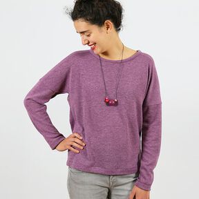 FRAU VEGA - casual jumper with a wrap look in the back, Studio Schnittreif | XS - XXL, 