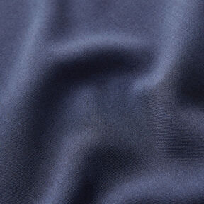 Light stretch trouser fabric plain – midnight blue, 