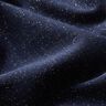 Glitter cuffs tubular fabric – navy blue/metallic silver,  thumbnail number 2