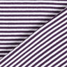 Ribbing Striped tubular fabric – plum/white,  thumbnail number 4