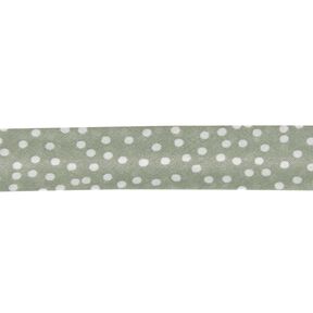 Bias binding scattered dots [20 mm] – light khaki, 