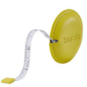 Rolled Measuring Tape, 150cm – yellow | Burda, 