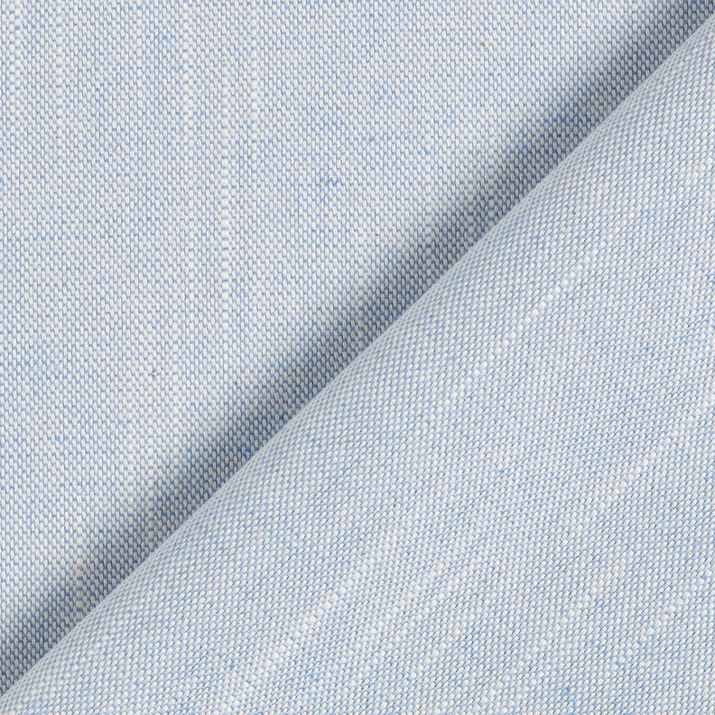 Decor Fabric Half Panama Subtle Texture – light blue/light beige,  image number 4