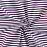 Ribbing Striped tubular fabric – plum/white,  thumbnail number 3