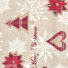 Canvas Decor Fabric Christmas Motifs – beige,  thumbnail number 6