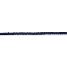 Cotton cord [Ø 3 mm] – navy blue, 
