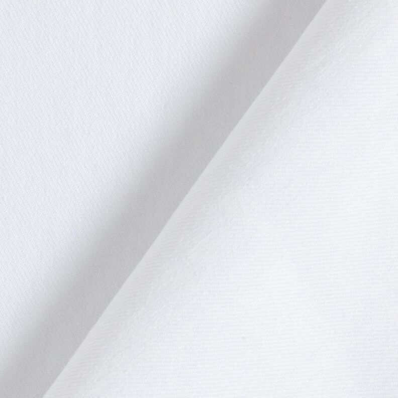 Stretch denim cotton blend medium – white,  image number 3
