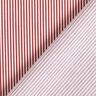 Cotton Poplin Mini stripes – terracotta/white,  thumbnail number 4