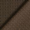 Stretch Trouser Fabric diamonds – black/light brown,  thumbnail number 3