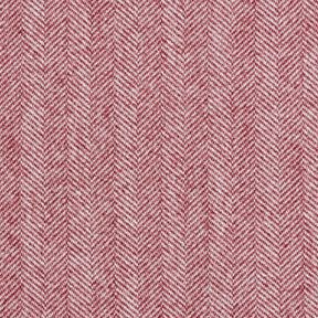 Jacquard knit herringbone – carmine/white, 
