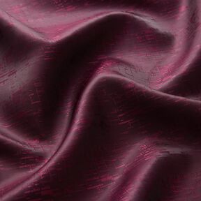 Lining Fabric Jacquard Grid Pattern – burgundy, 