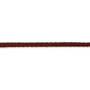 Cotton cord [Ø 5 mm] – dark brown, 