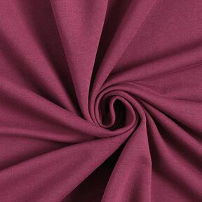 Light Cotton Sweatshirt Fabric Plain – burgundy, 