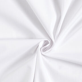 Stretch Poplin Plain – white, 