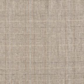 Linen blend Prince of Wales check – beige, 