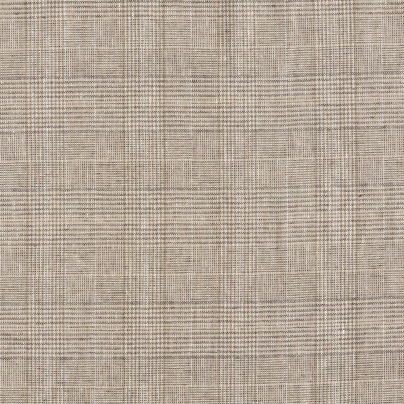 Linen blend Prince of Wales check – beige,  image number 1