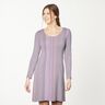 Delicate gradient stripes cotton jersey – mauve,  thumbnail number 6