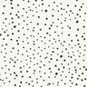 Cotton jersey irregular dots – white,  thumbnail number 1