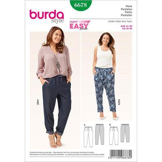 Patron Burda Style 6544 Pantalon Large