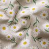 Decor Fabric Half Panama daisies – natural/white,  thumbnail number 2