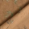 Fine cord glitter embroidery flowers – light brown,  thumbnail number 5