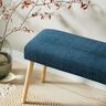 Upholstery Fabric Chenille Plain – denim blue,  thumbnail number 6